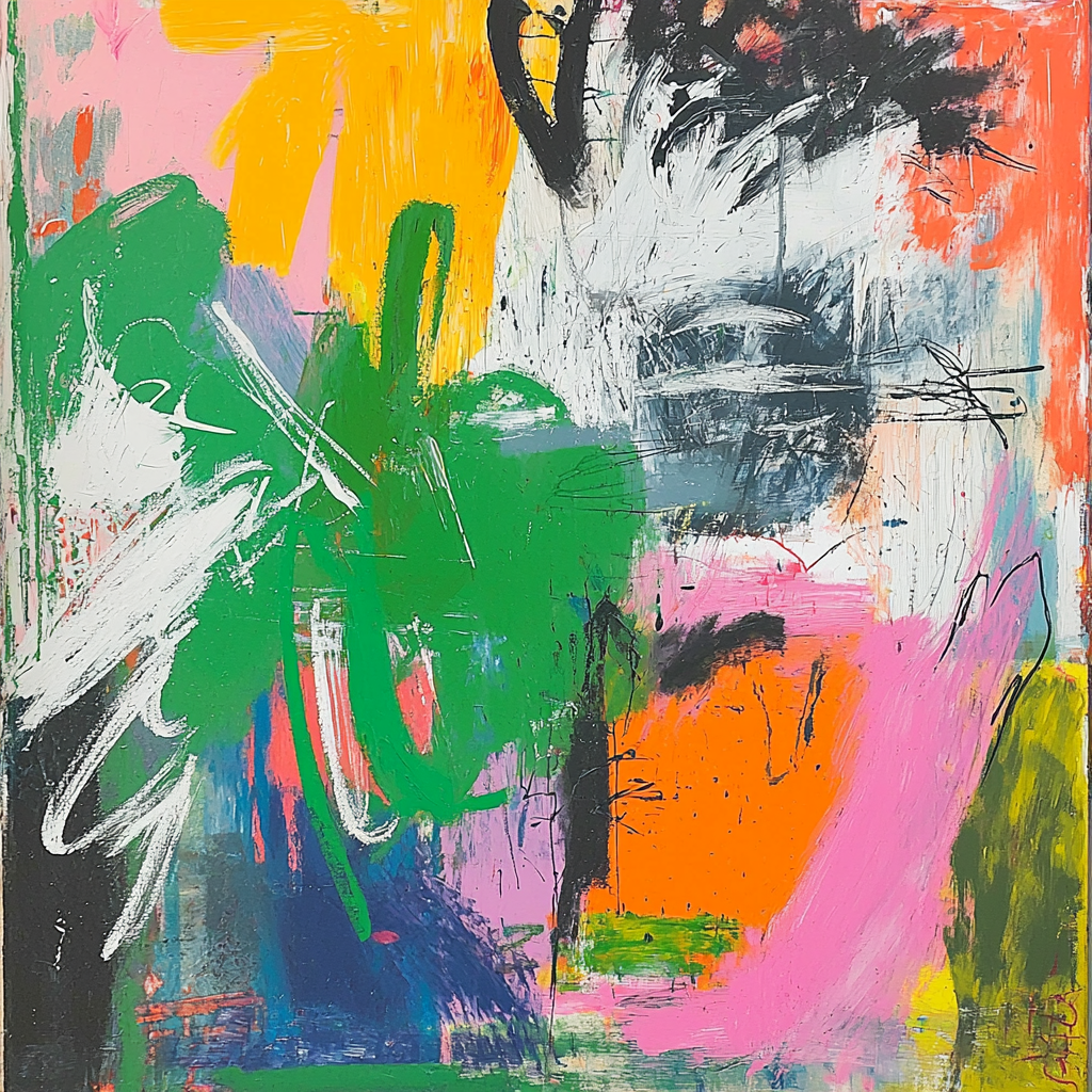 Jean-Michel Basquiat Inspired The Spectrum Of Dreams Paint By Numbers Kits