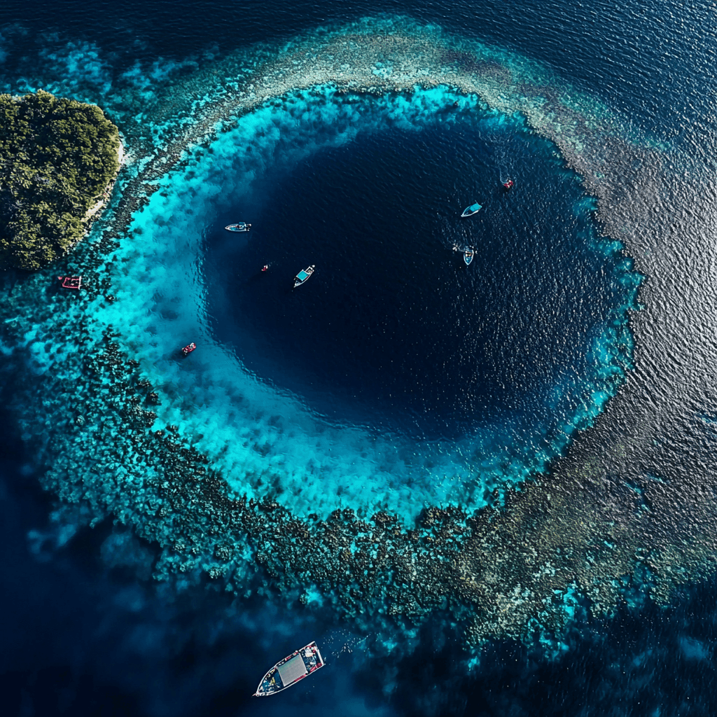 Blue Hole Paint By Number
