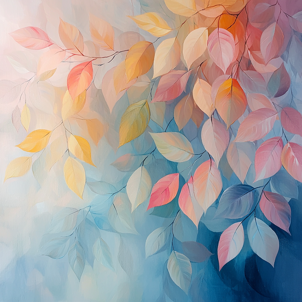 Edgar Degas Inspired Harmony Of Falling Leaves Paint By Numbers Kits