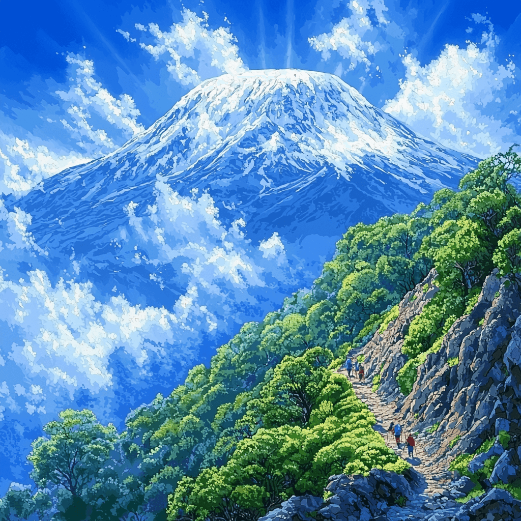 Kilimanjaro Paint By Number