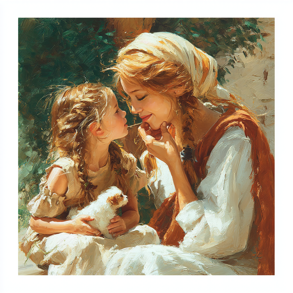 The Nurturing Spirit Number Painting