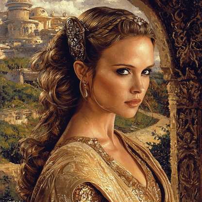 Natalie Portman: The Journey Of A Powerful Queen DIY Paint By Numbers