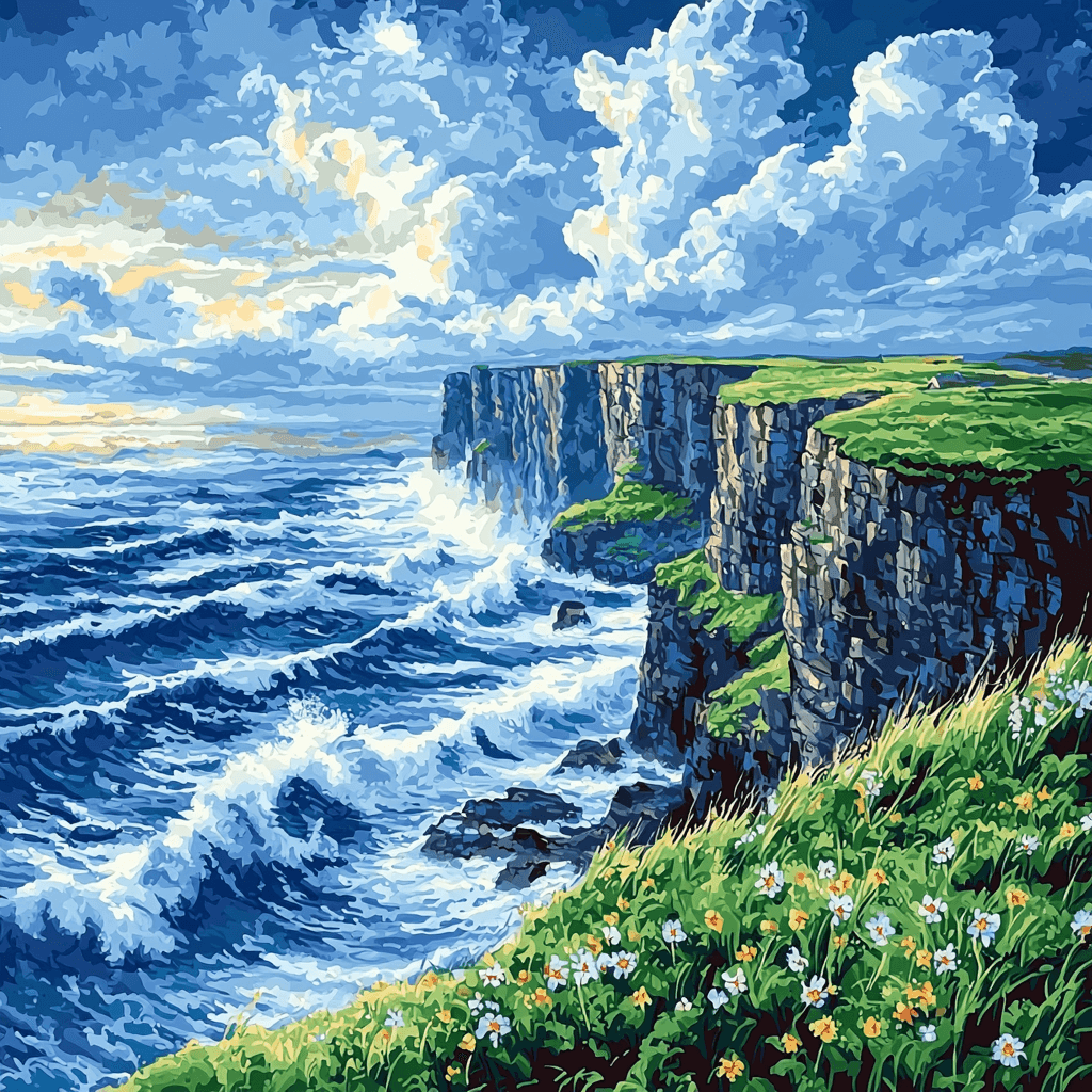 Cliffs Of Moher - Ireland Paint By Number
