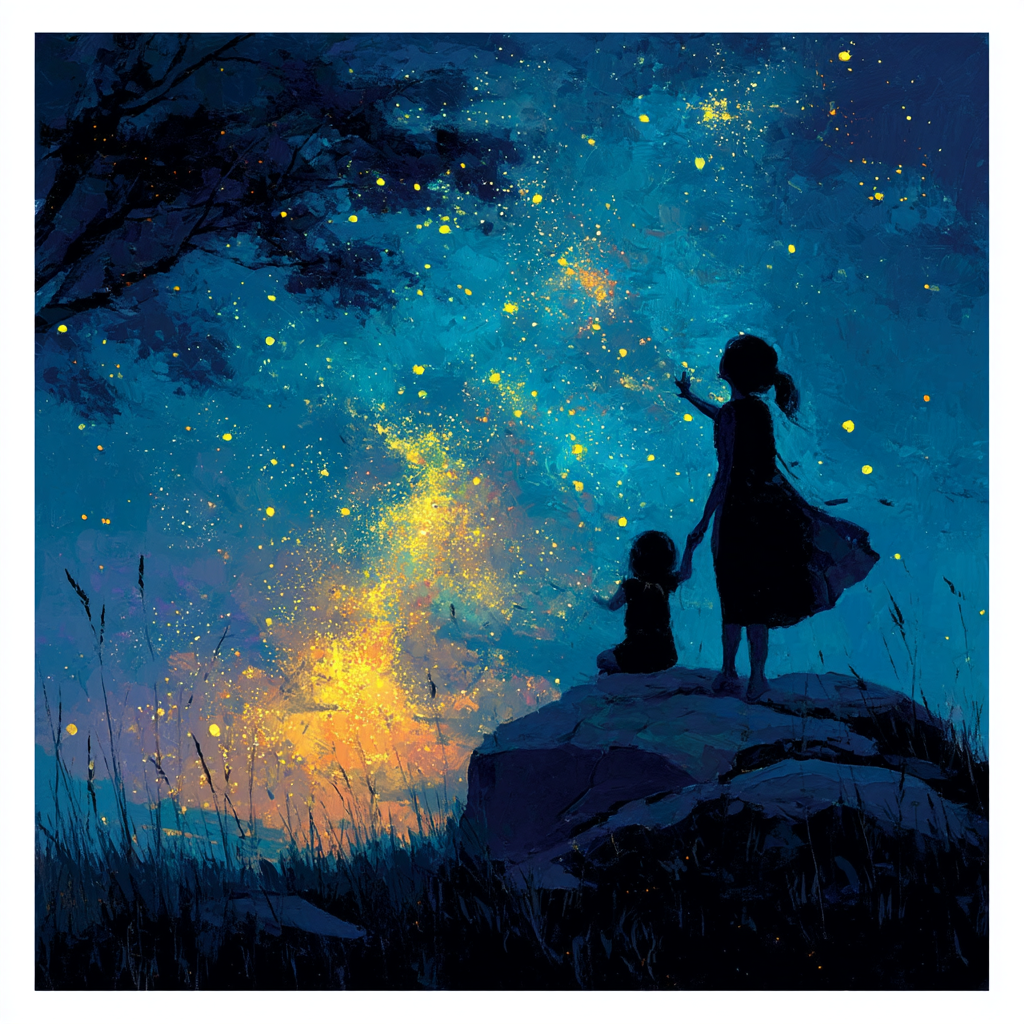 Under The Night Sky Paint By Color