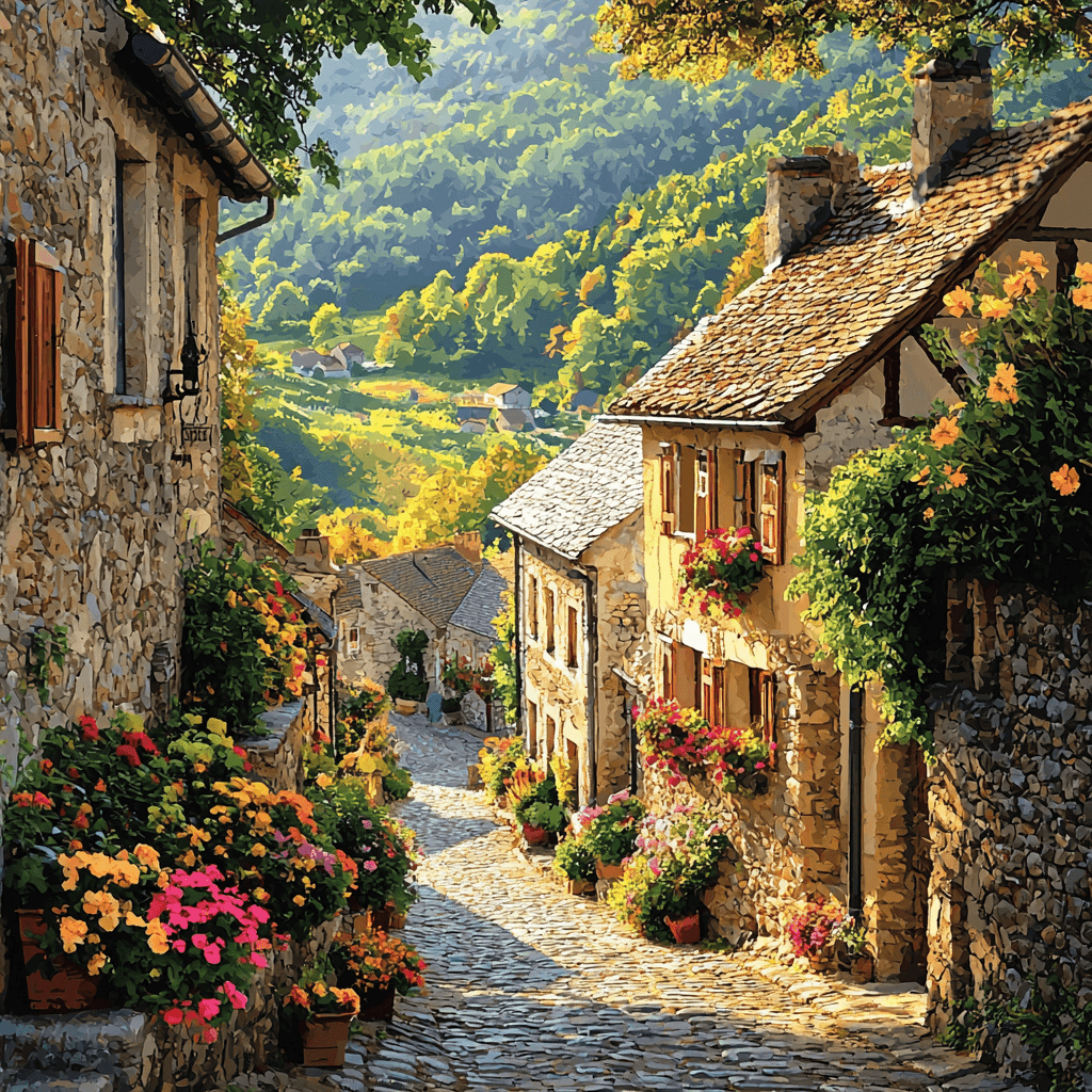 Valldemossa Number Painting