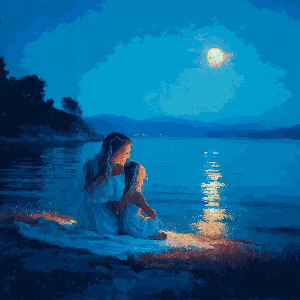 Moments Under The Moonlight Paint By Color