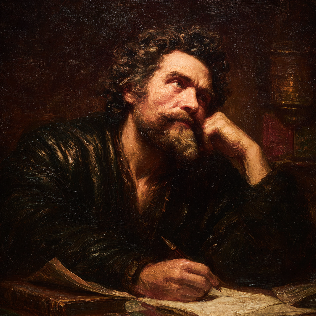 Rembrandt Inspired Scholar Study painting number kit