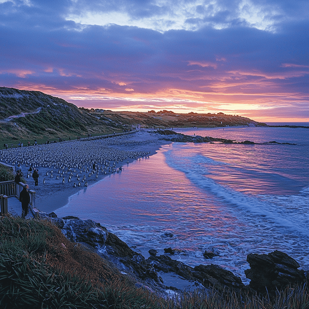 Penguin Parade - Australia Paint By Numbers