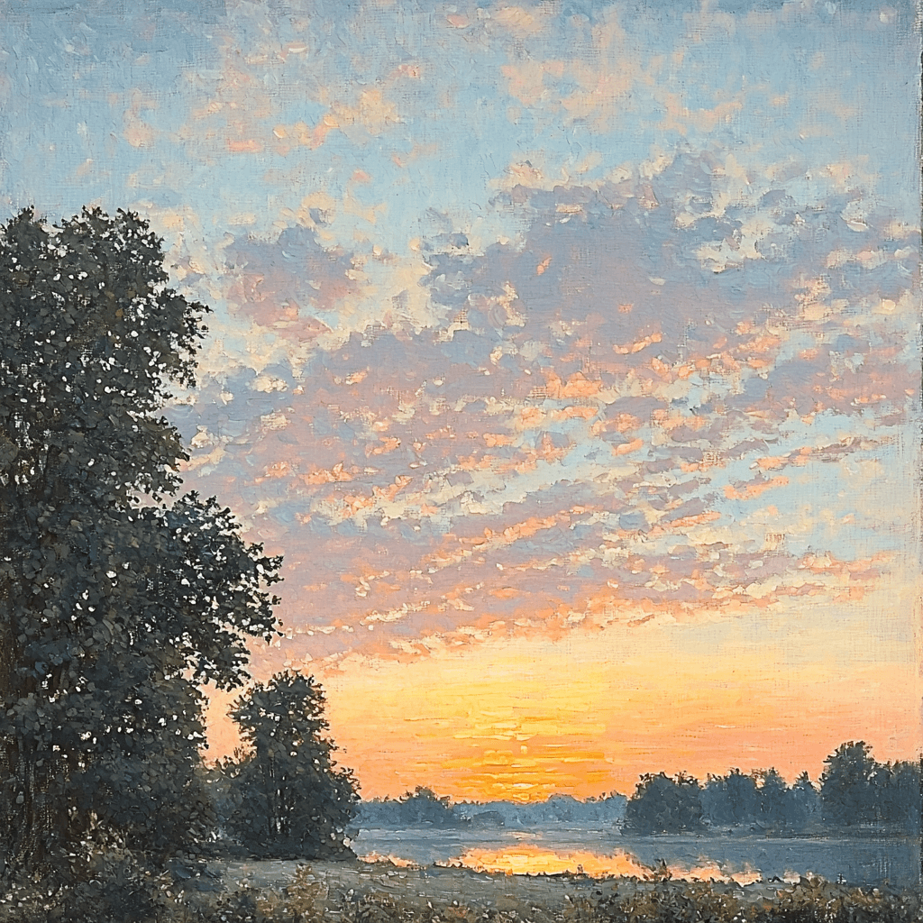 Edgar Degas Inspired Hues Of A Serene Dawn Paint By Number