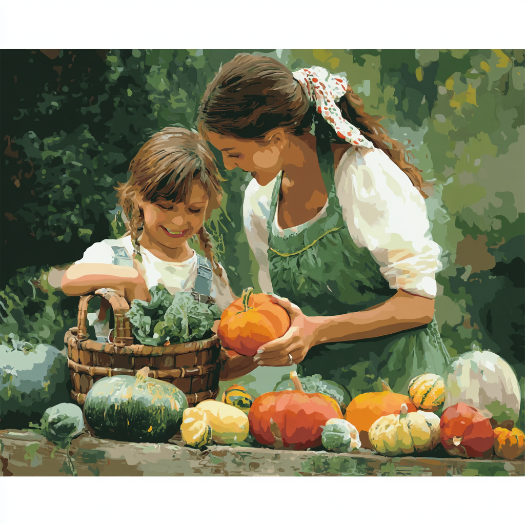 Harvest Together Paint By Numbers