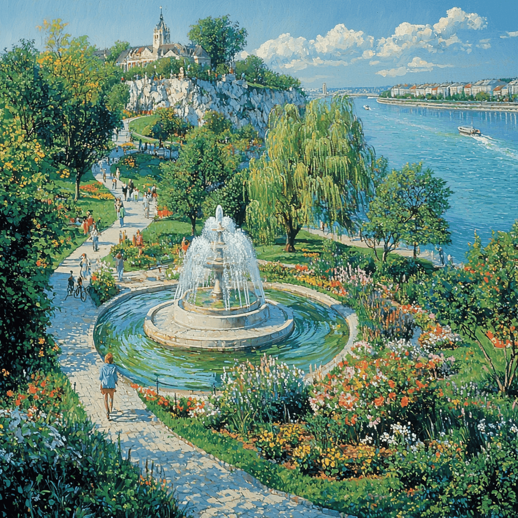 Margaret Island - Budapest Painting By Numbers Kit