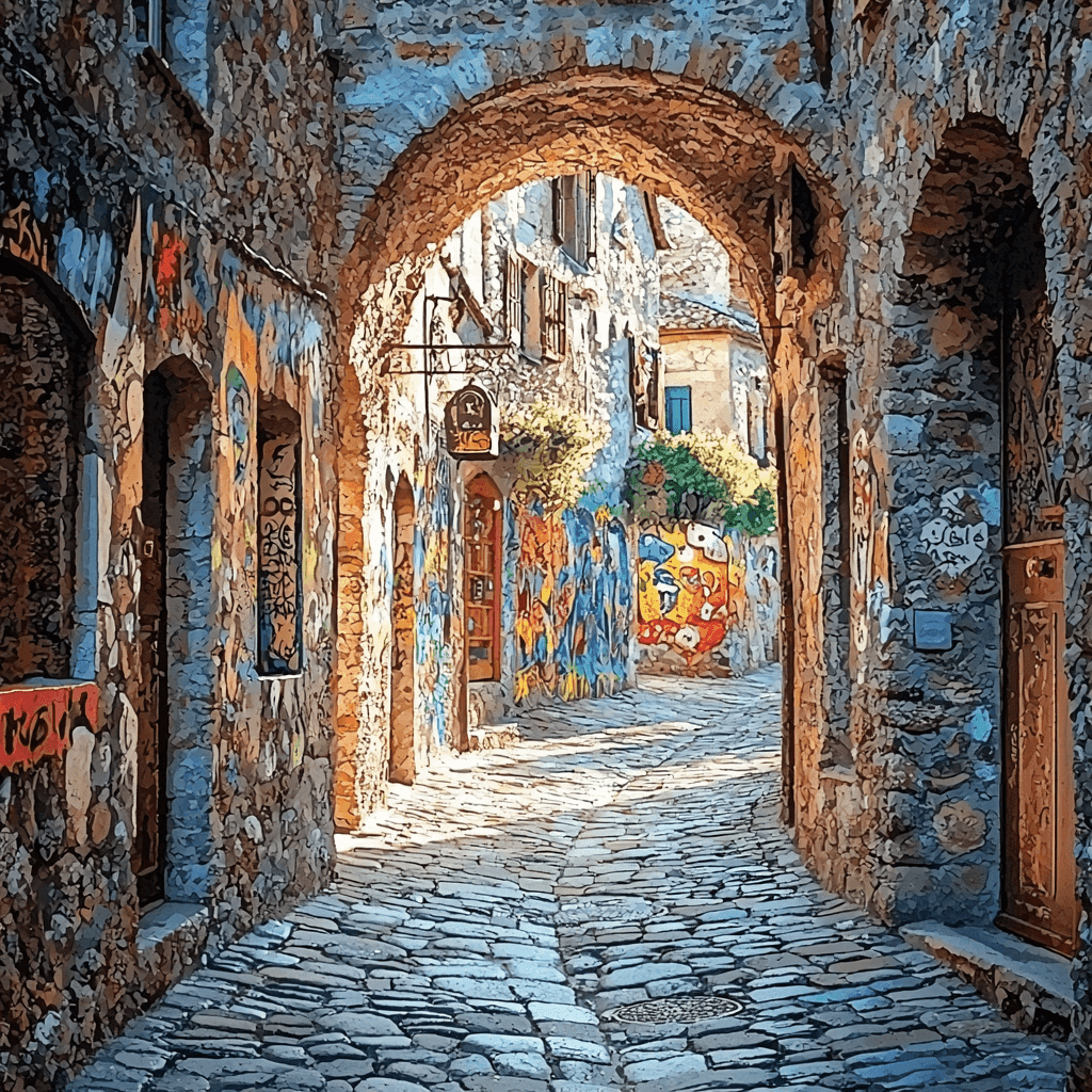 Lyon's Traboules - Lyon Paint By Color