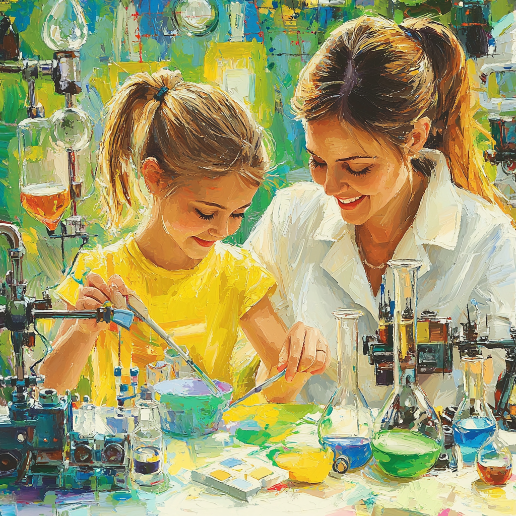 Mothers Of The Future Number Painting