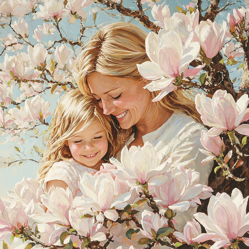 Blossoms Of Affection Painting Number Kit