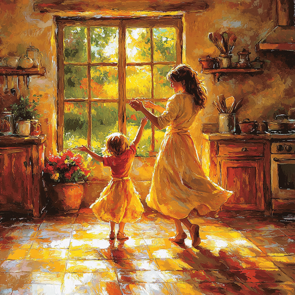 Dancing In The Kitchen Paint By Numbers Kits