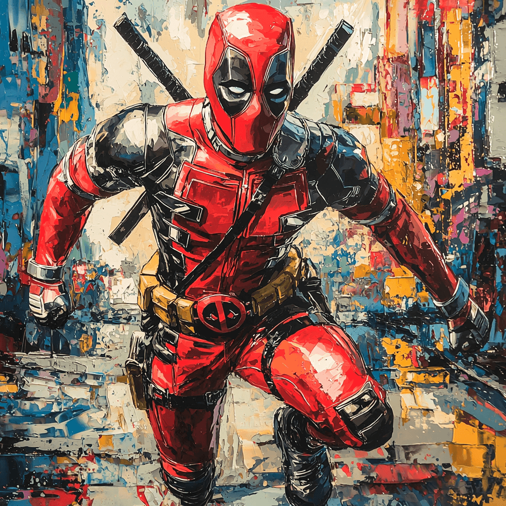 Ryan Reynolds: The Hilarious Antics Of Deadpool Number Painting