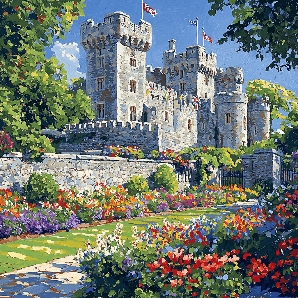 Alnwick Castle Numbered Painting Kits