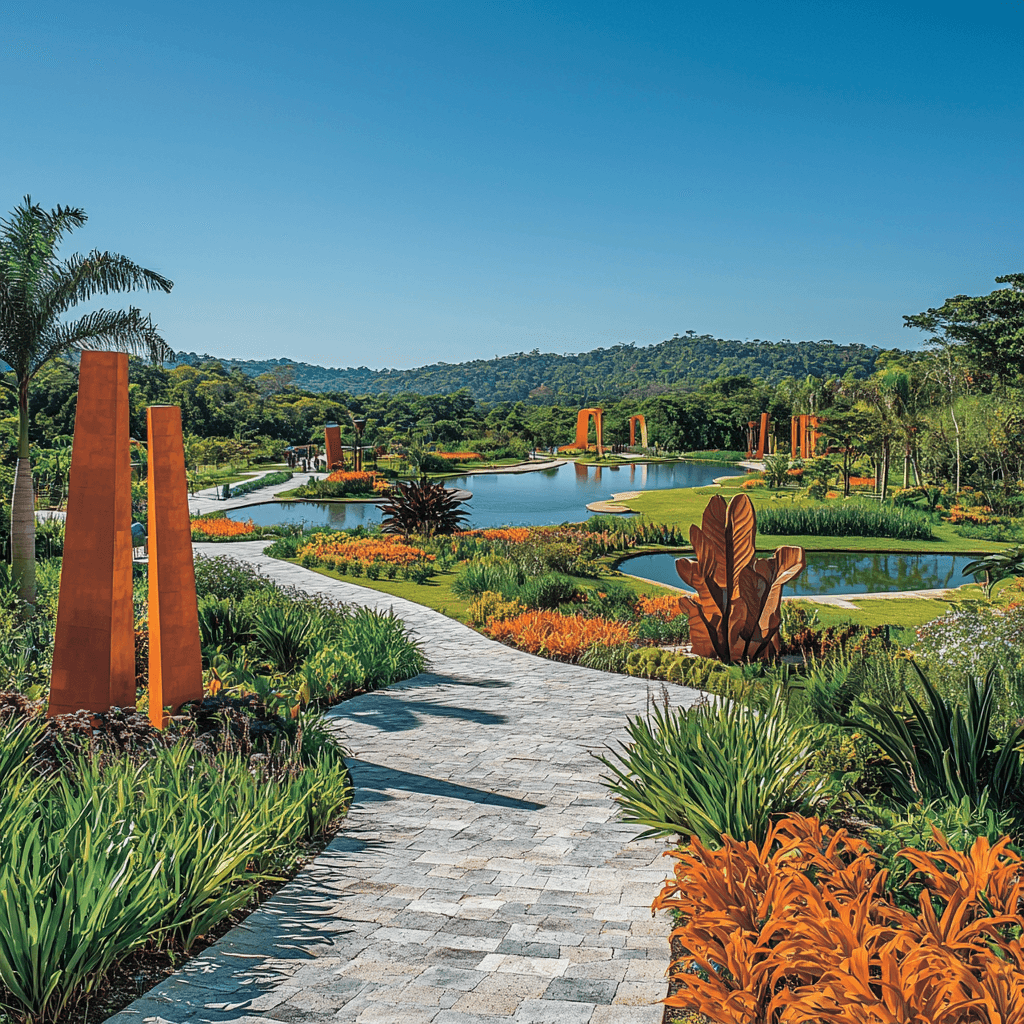 Inhotim - Brumadinho, Brazil DIY Paint By Numbers