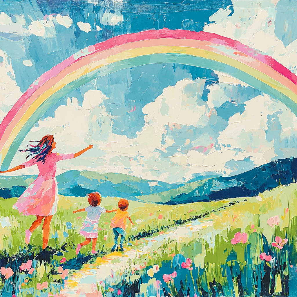 Adventures Under The Rainbow Painting Number Kit