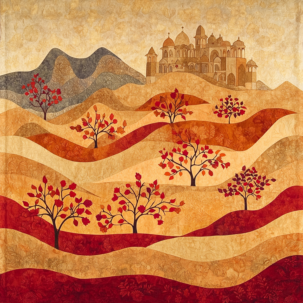 Nandalal Bose Inspired Waves Of Culture DIY Paint By Numbers