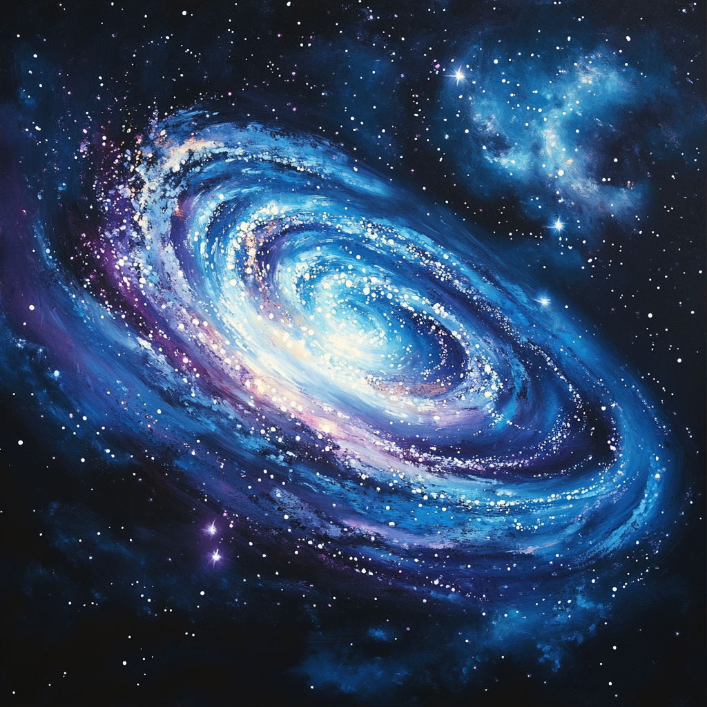 Georges Seurat Inspired Celestial Harmony Numbered painting kits