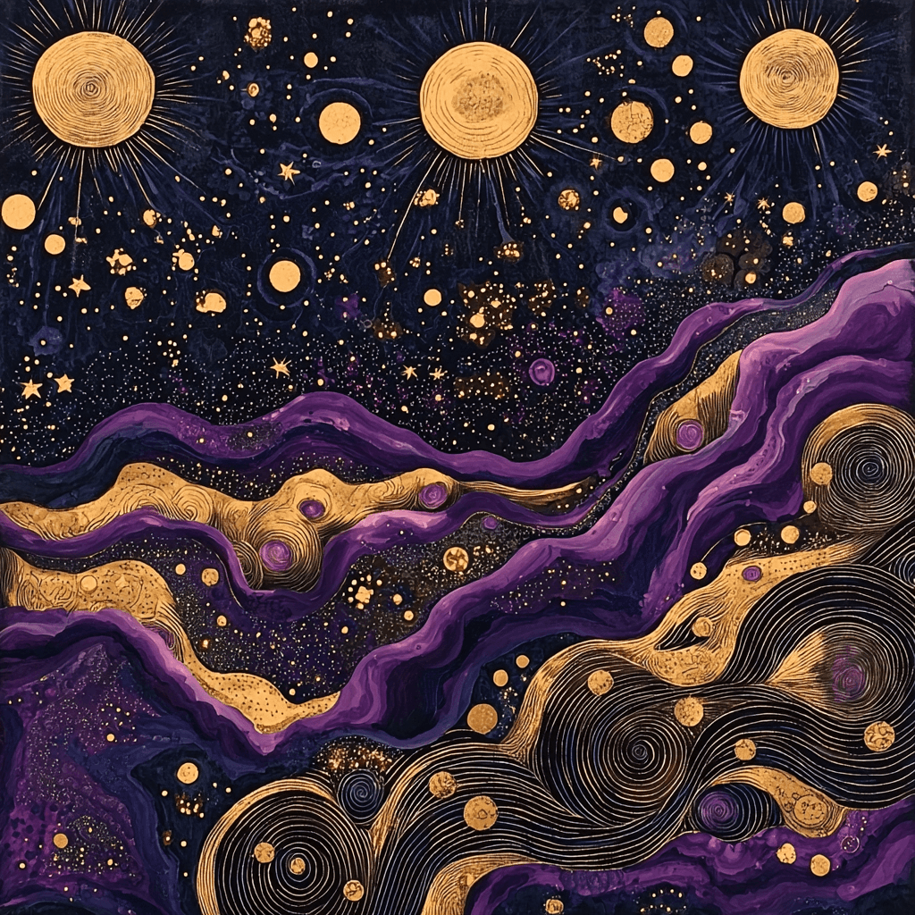 Frida Kahlo Inspired Celestial Patterns Of Resilience Painting Number Kit