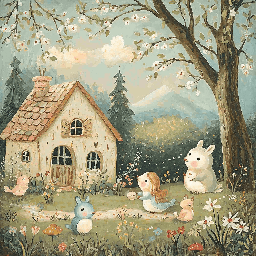 Beatrix Potter Inspired Tales Of The Forest Numbered Painting Kits