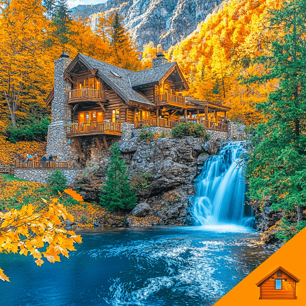 Fallingwater Number Painting