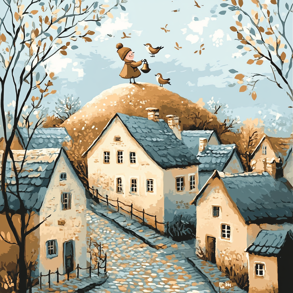 Hunchback Bell Ring painting number kit