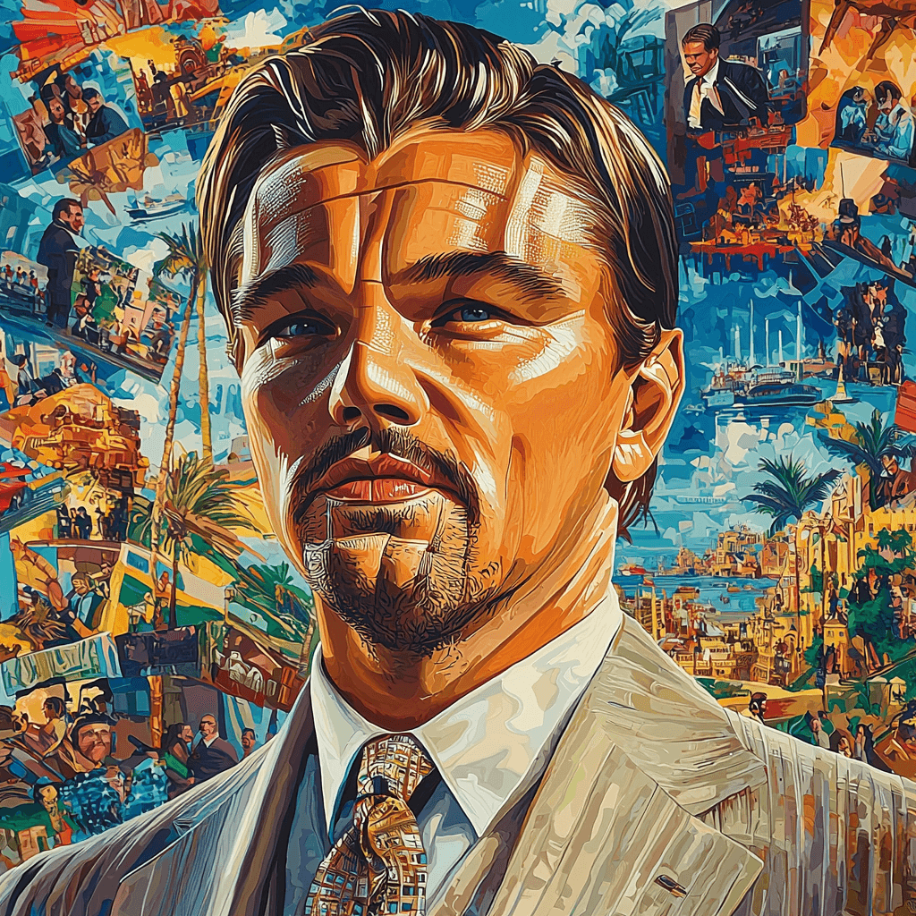 Leonardo DiCaprio: The Visionary Voyage Of A Film Legend Paint By Number