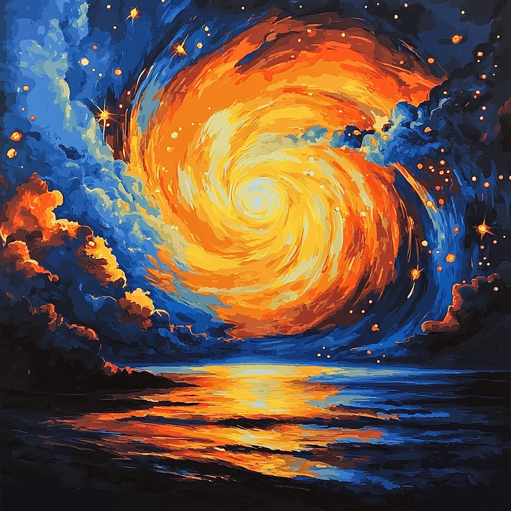 Michelangelo Inspired Celestial Radiance Paint By Numbers