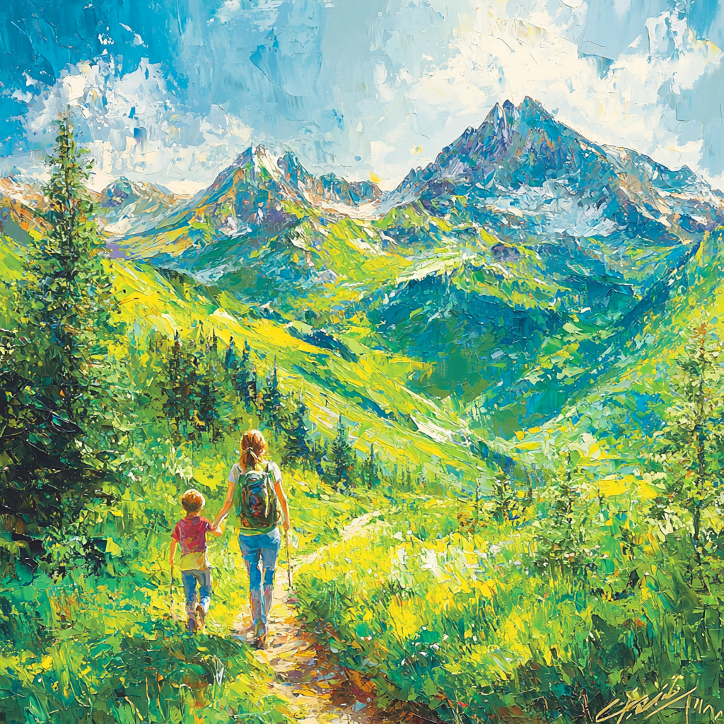 The Adventure Begins Number Painting