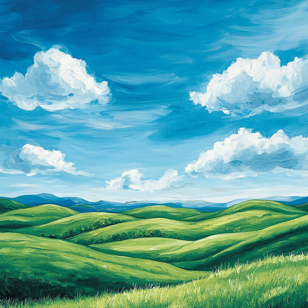 Constable Inspired Rural Charm Paint By Color