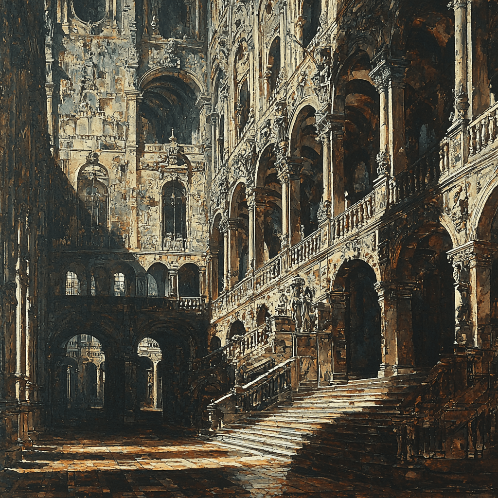 Giovanni Battista Piranesi Inspired Piranesi's Grand Architecture Paint By Numbers Kits