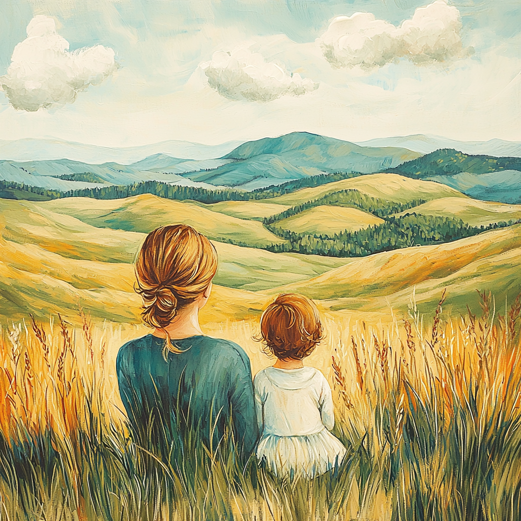 Hand In Hand Through Life Painting By Numbers Kit