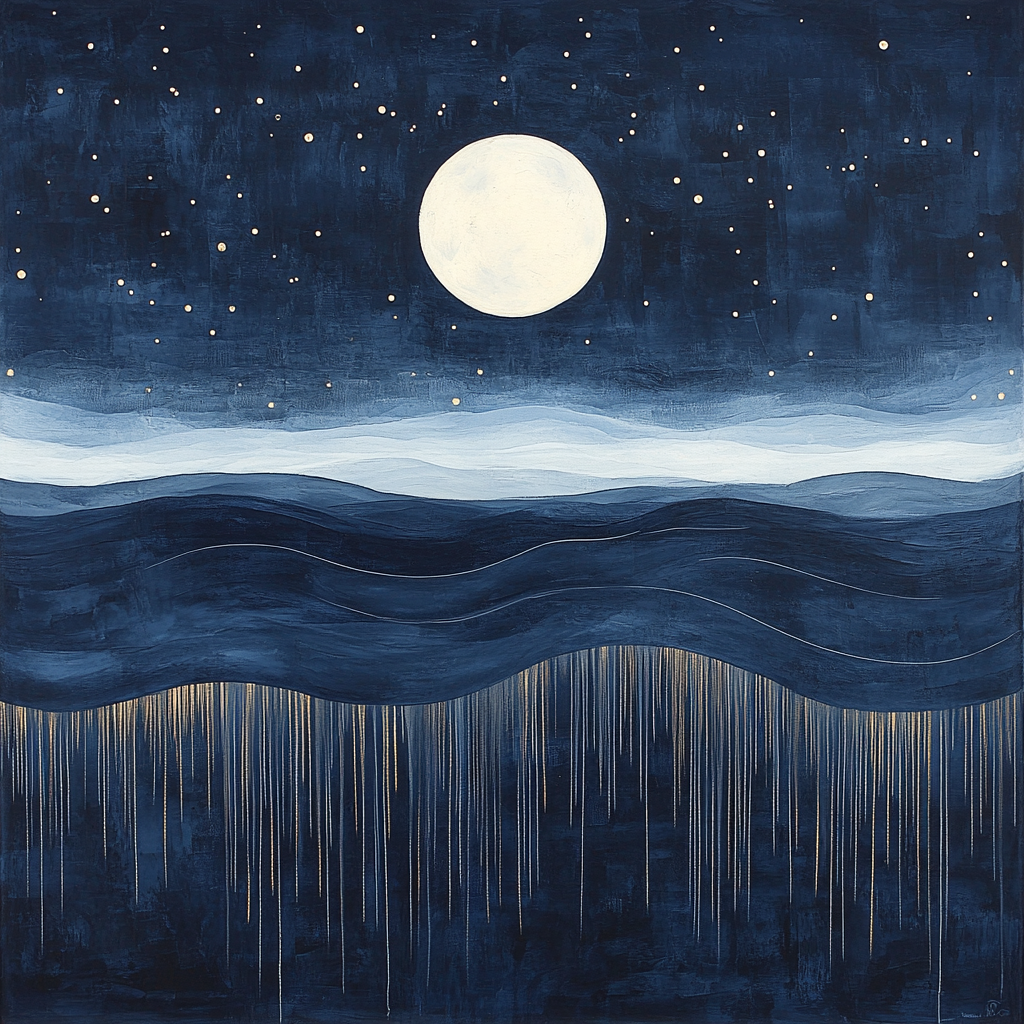 Jackson Pollock Inspired Lunar Drip Symphony paint by color