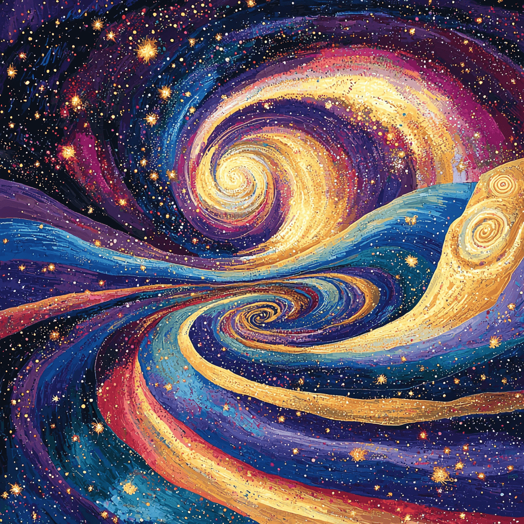 Wassily Kandinsky Inspired Abstract Cosmic Dreams DIY Paint By Numbers