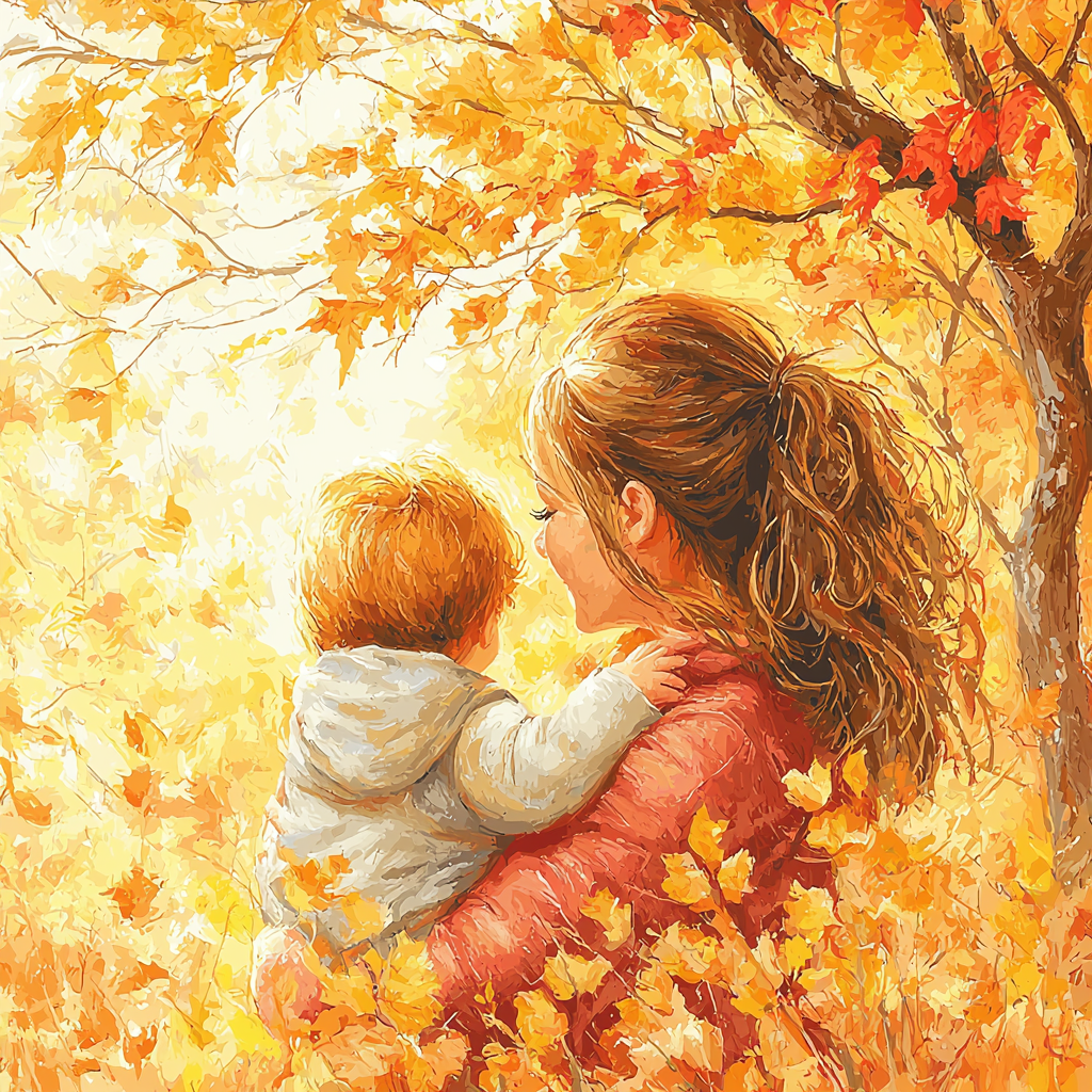 Mom's Encouraging Embrace Paint By Numbers Kits