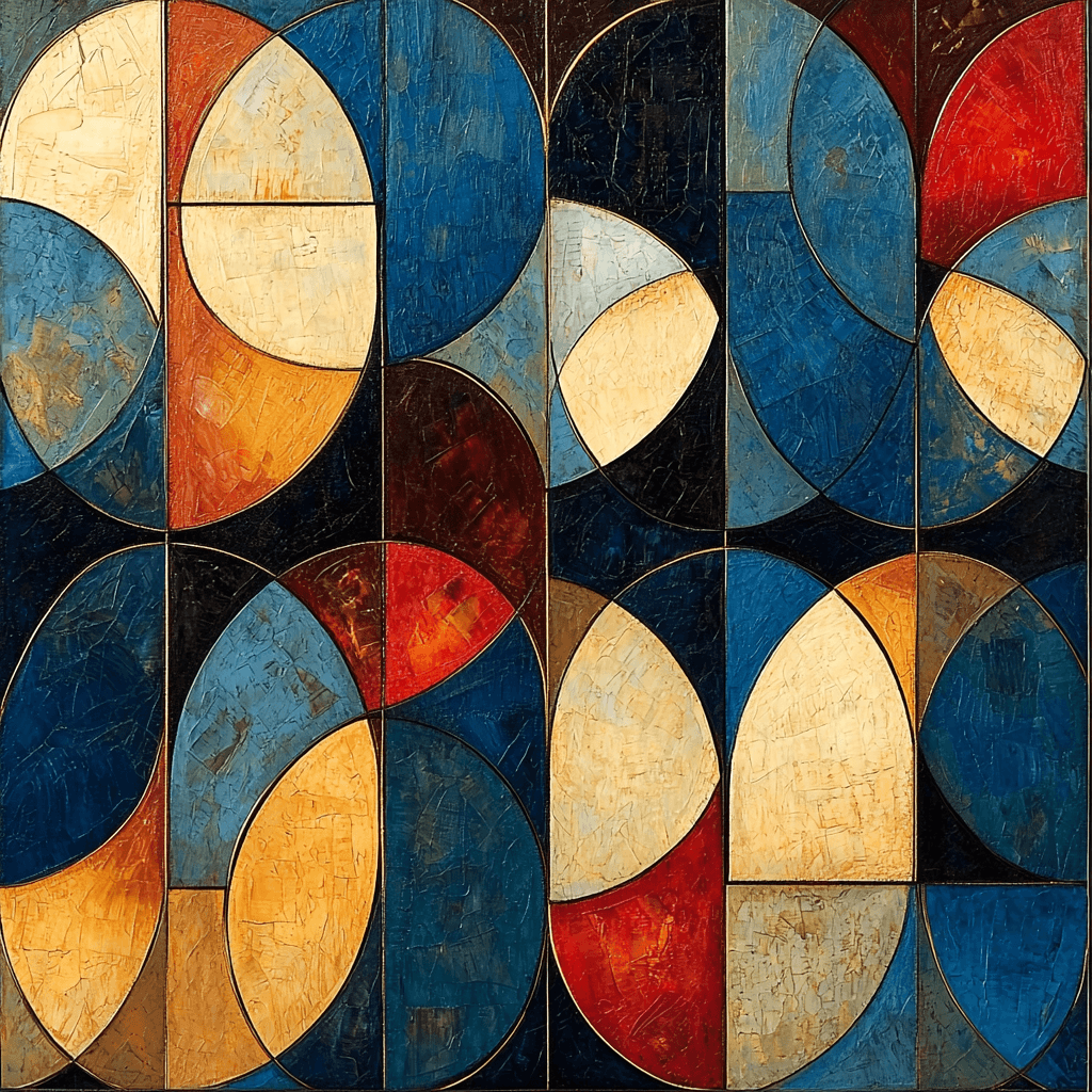 Paul Klee Inspired The Harmony Of Shapes Numbered Painting Kits