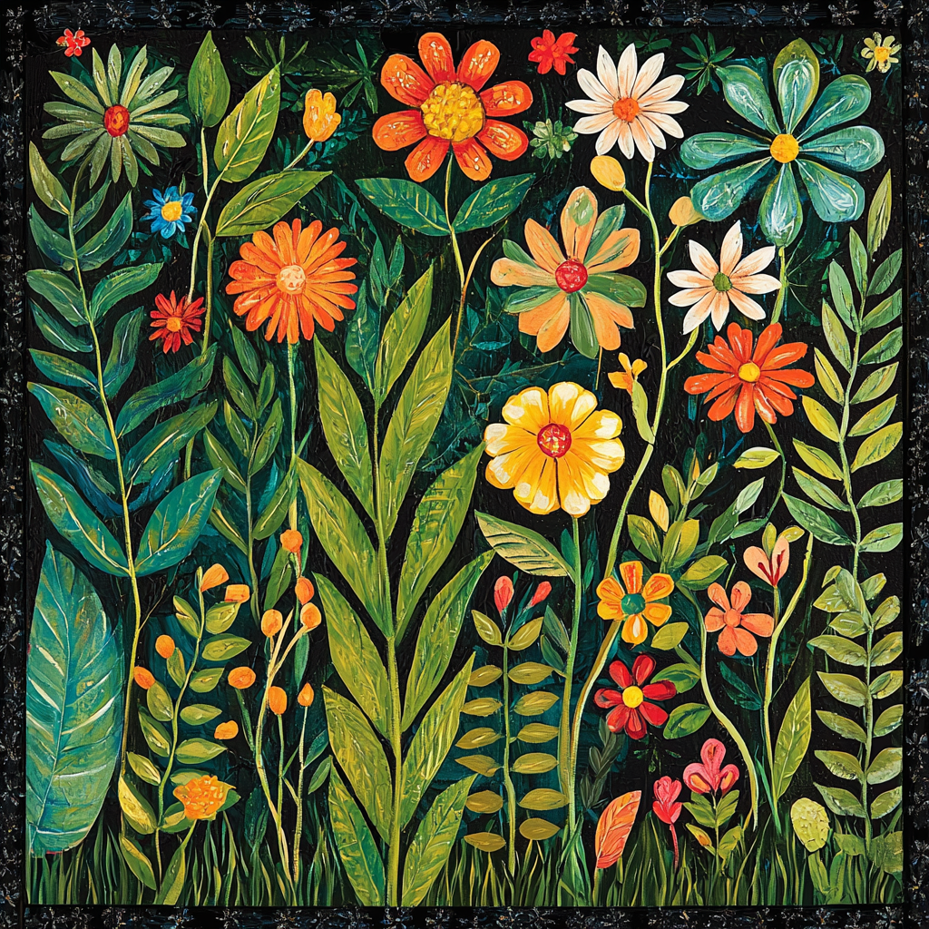 Frida Kahlo Inspired Radiant Rebirth Paint By Color