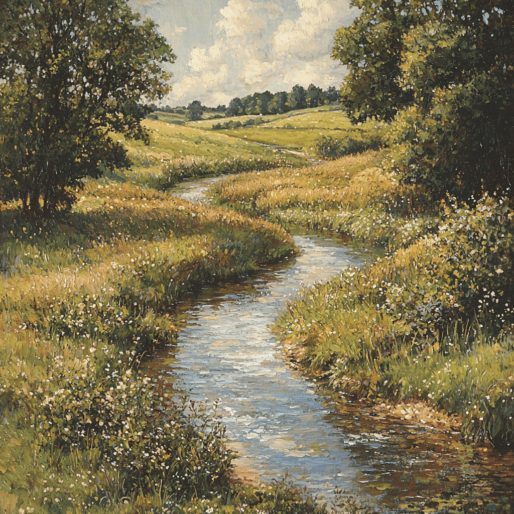 John Constable Inspired The Serenity Of Water Painting By Numbers Kit