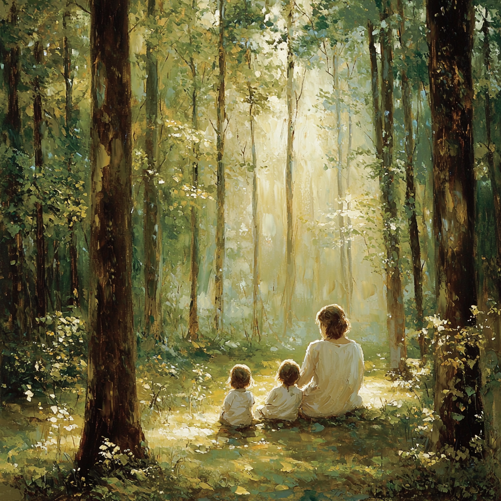 Echoes In The Forest Paint By Number