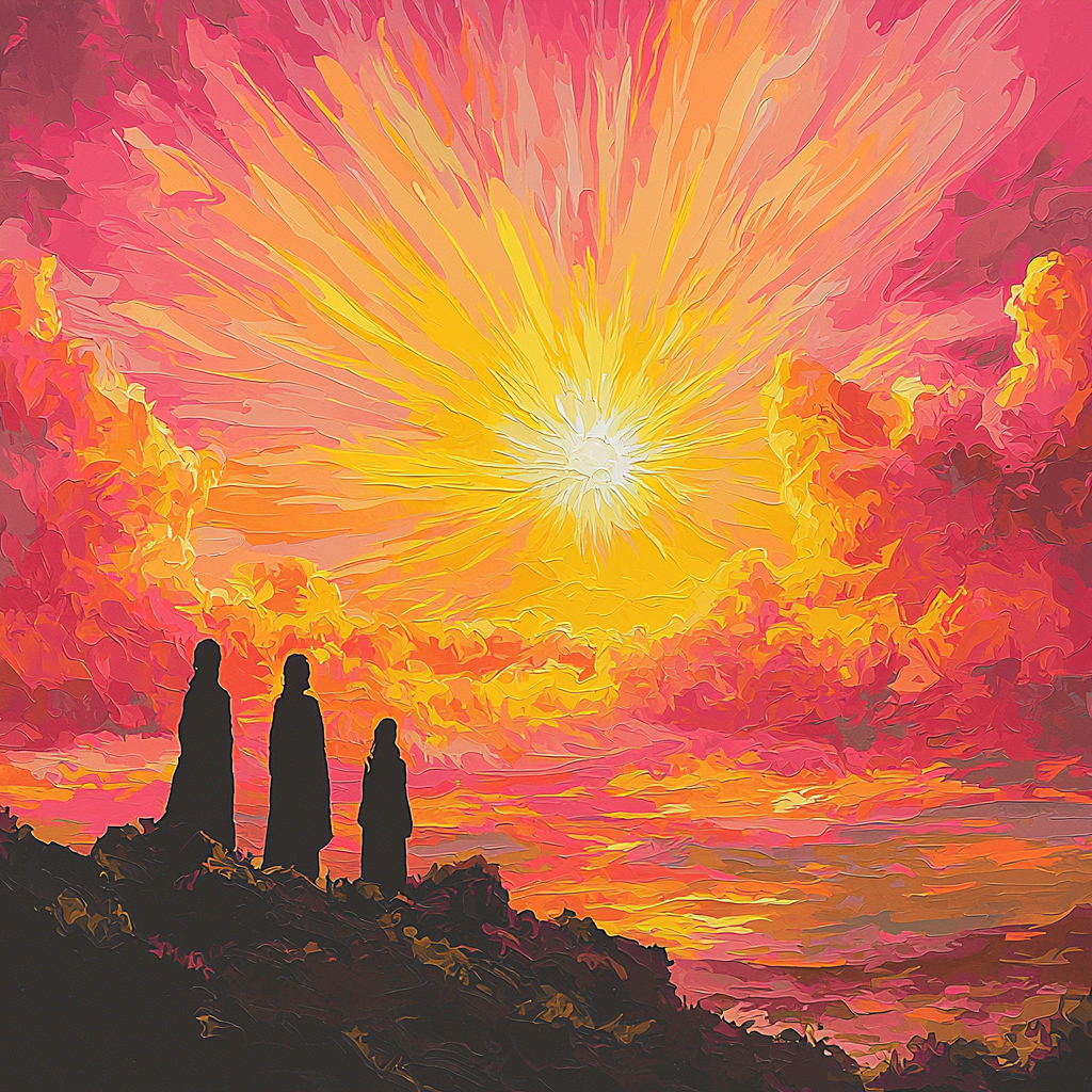 Mother’s Day Sunrise Paint By Numbers Kits
