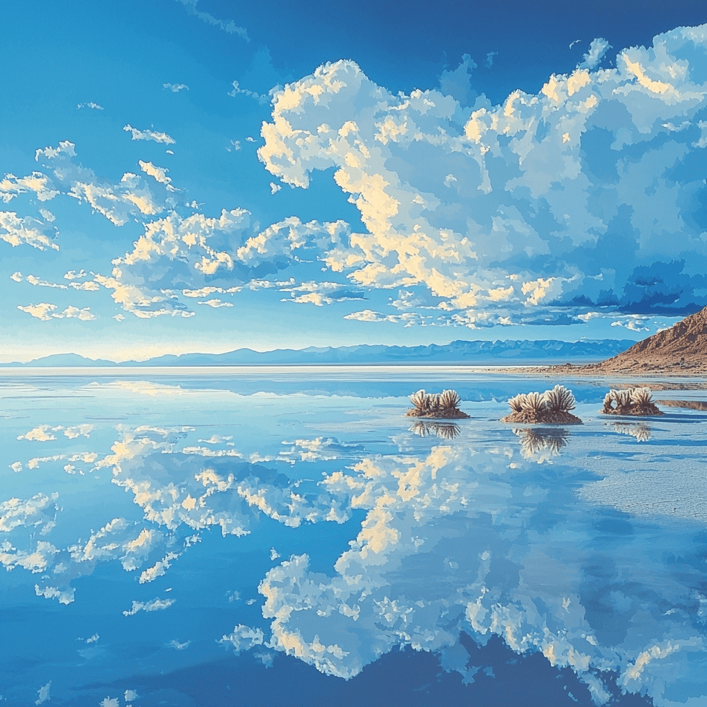 Salt Flats - Uyuni Paint By Numbers