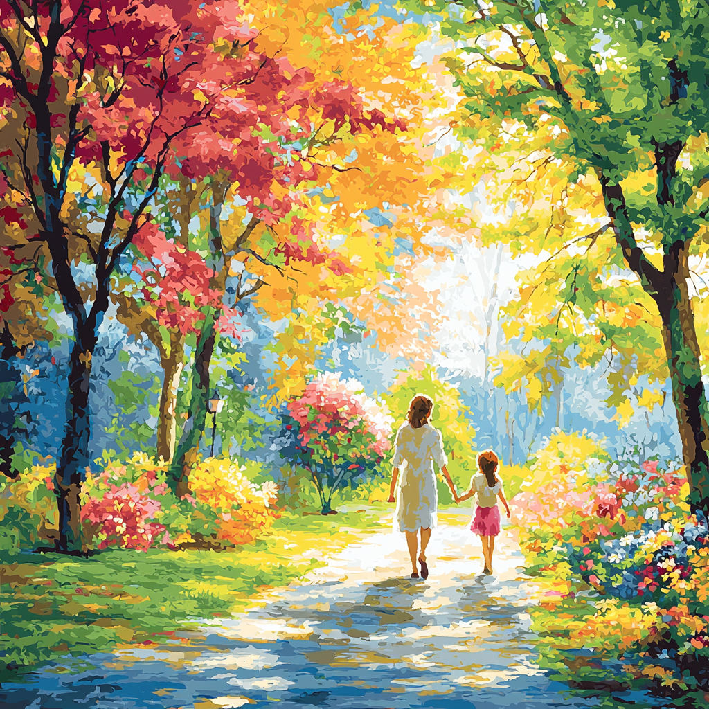 Walking In Love Paint By Numbers Kits
