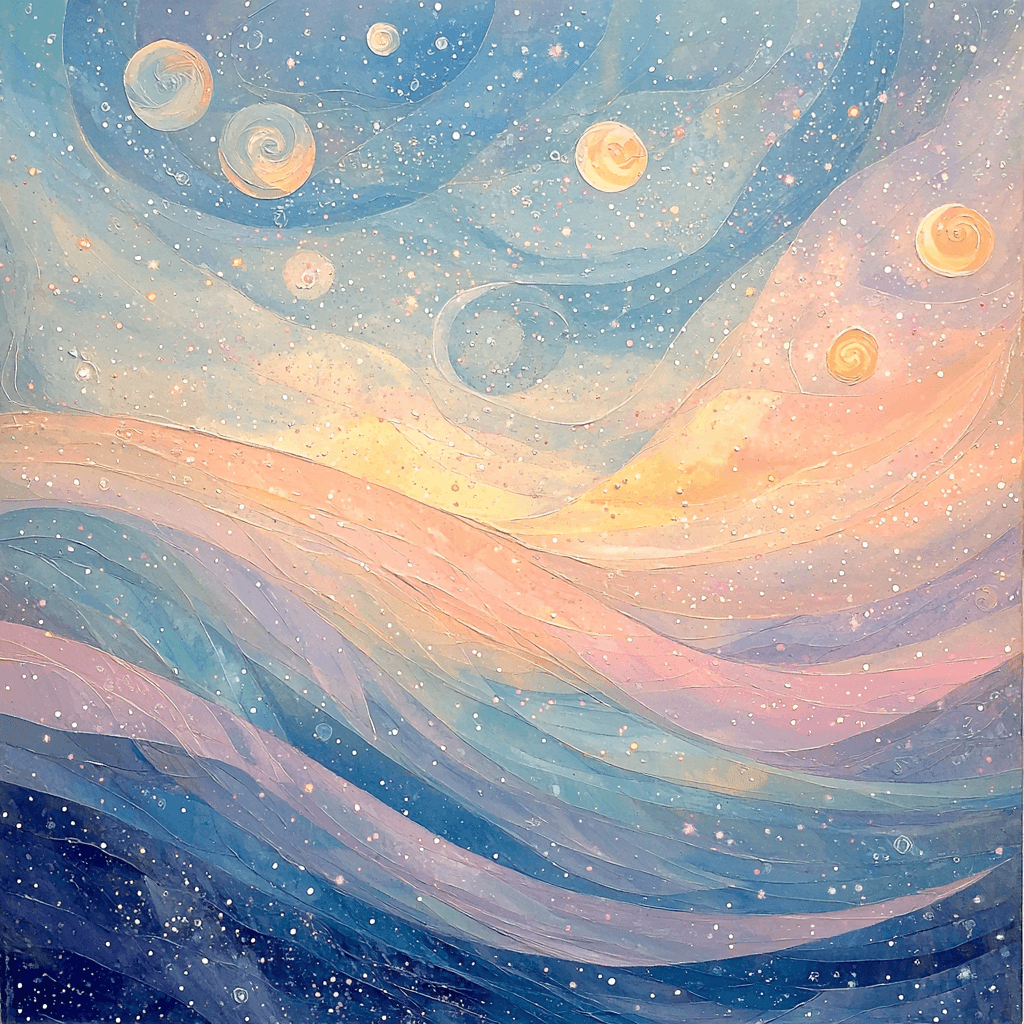 Klee Inspired Celestial Whispers - DIY Painting By Numbers Kit
