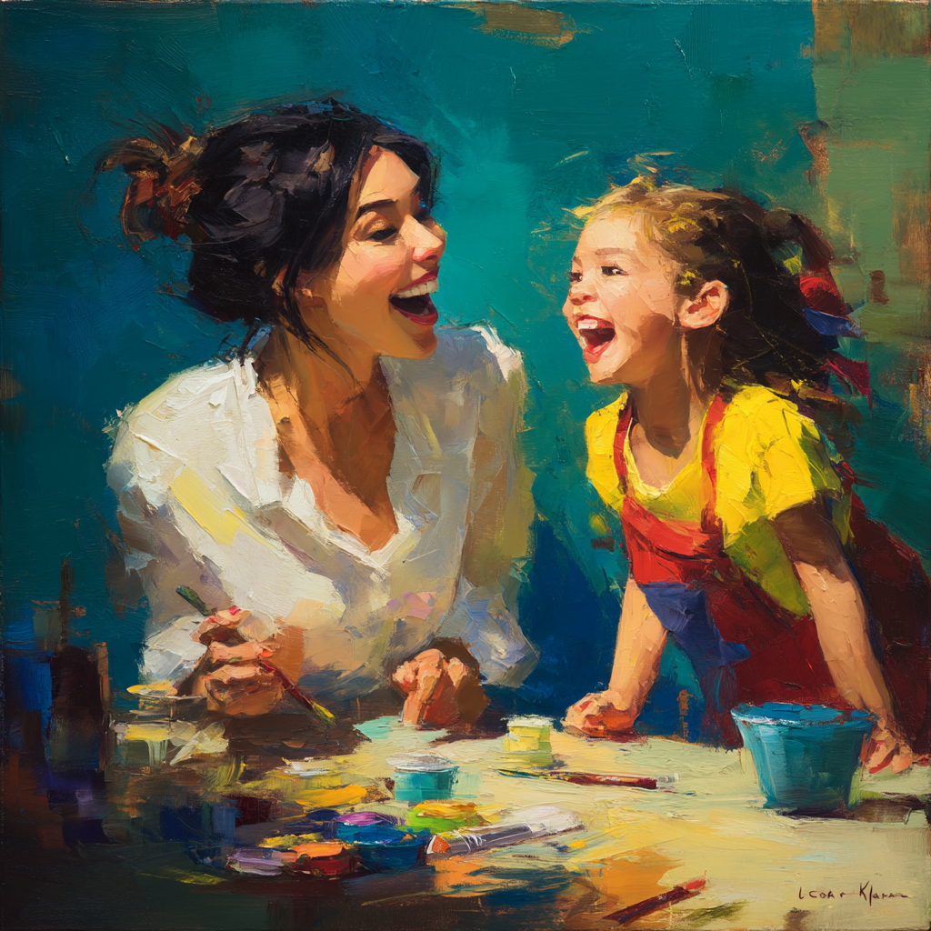 Joyful Crafts Together Paint By Numbers Art