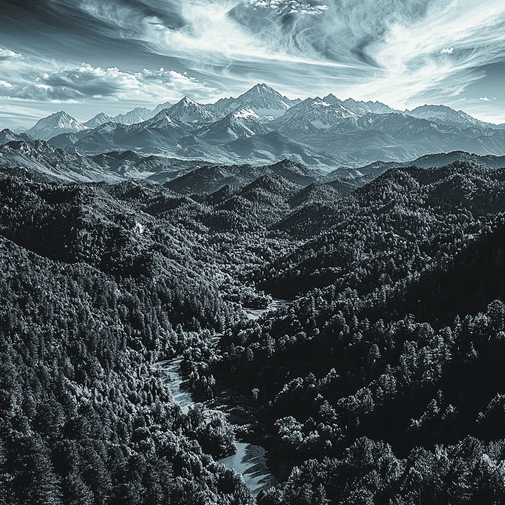 Ansel Adams Inspired In Harmony With Nature Paint By Color