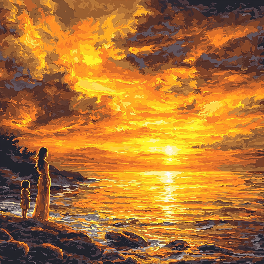 Hues Of Morning Light Painting Number Kit