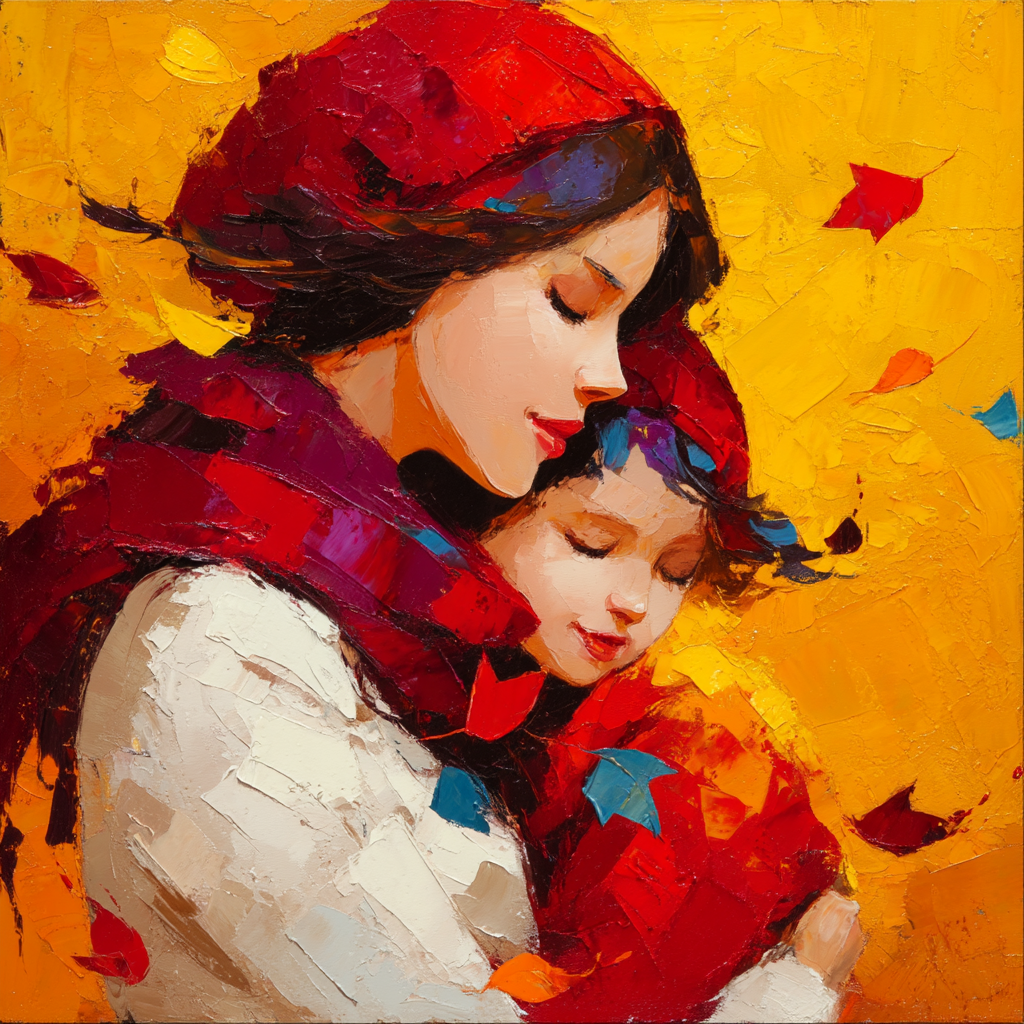 A Warm Embrace In Autumn Paint By Numbers